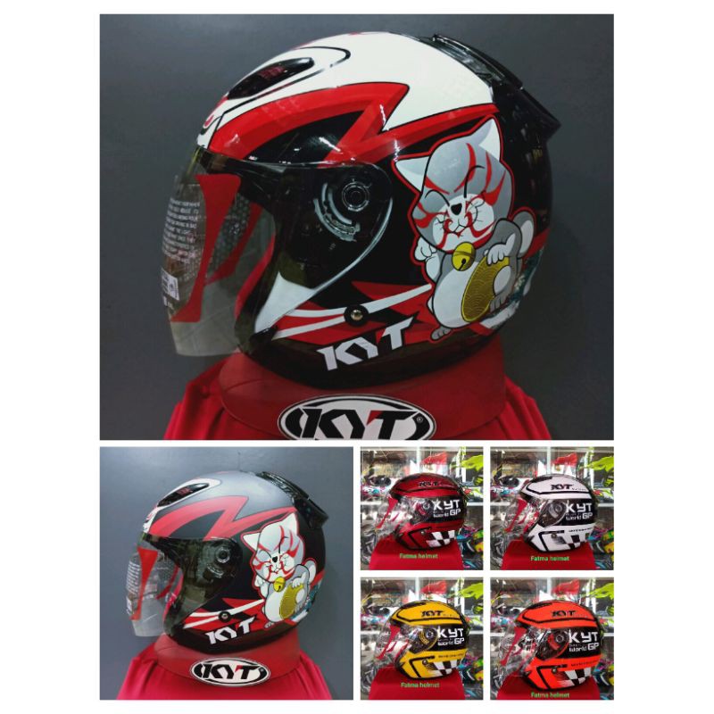 HELM KYT DJ MARU MOTIF KABUKI