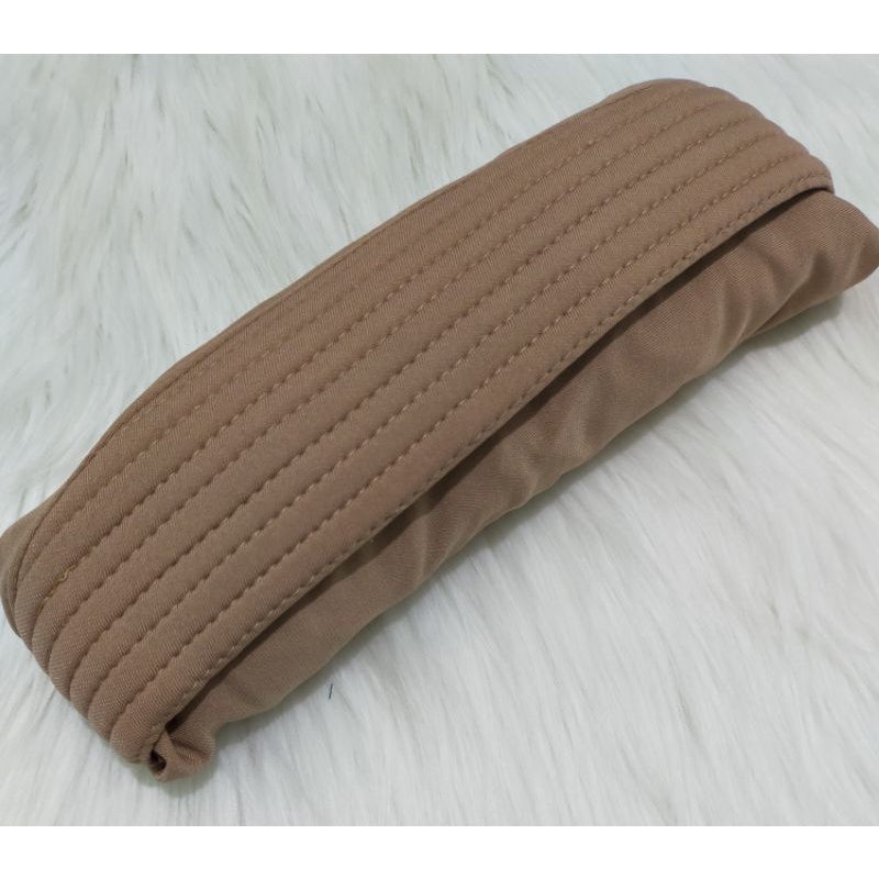 HIJAB BERGO ROPEL VAZA ORI NIZAM-Mocca