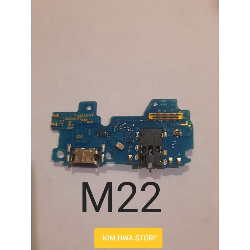 board cas samsung M22 / konektor cas samsung M22