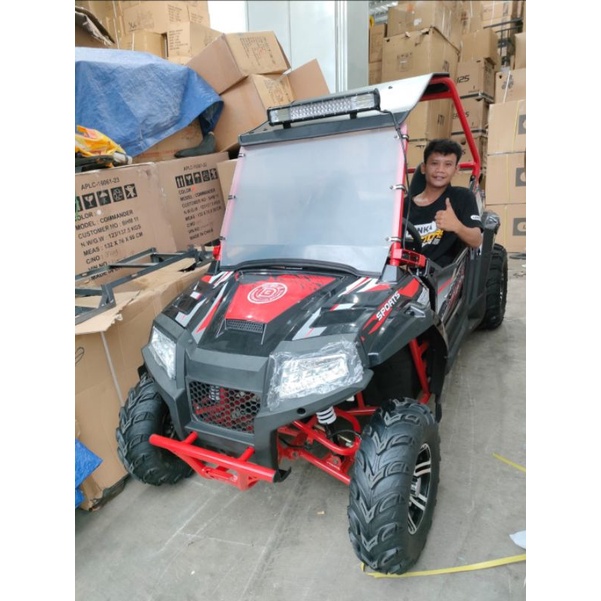 UTV 200CC MATIC 4X2 EFI Injeksi - UTV 200cc AT Ring 10 Mesin 4T 200cc
