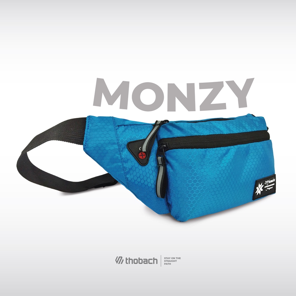 TAS SELEMPANG WANITA WAIST BAG CEWE KEREN TERBAIK MURAH MONZY THOBACH ORIGINAL