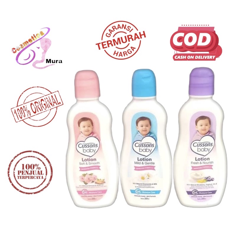 [ 100 ml ] cussons baby lotion / lotion bayi - cussons baby handbody