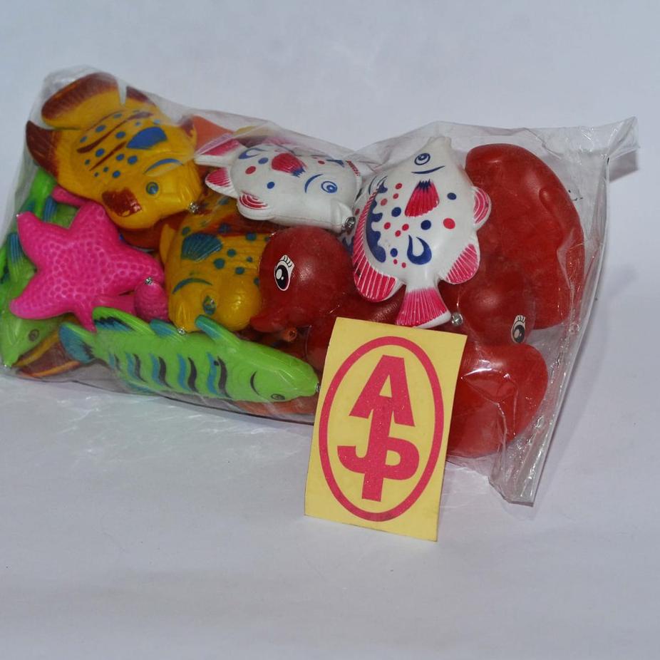 ⛄Coba dilihat ikan mainan ikan ikanan plastik ikan magnet #PRICEDISCOUNT