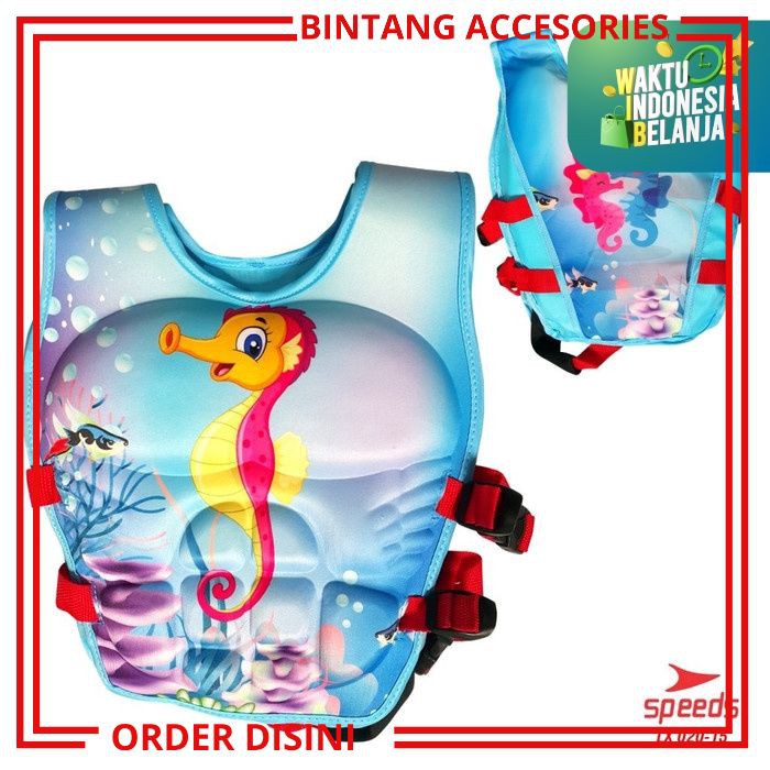 W660 PERLENGKAPAN RENANG PELAMPUNG RENANG ANAK ROMPI RENANG VEST SPEED ALAT RENANG