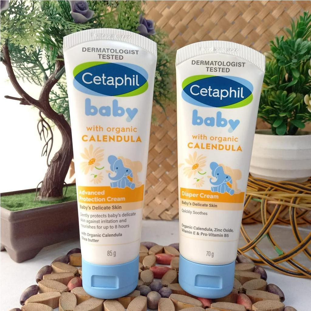 Cetaphil Baby Daily Advanced Protection Cream w Calendula 85g /  Diaper Cream Calendula 70gr