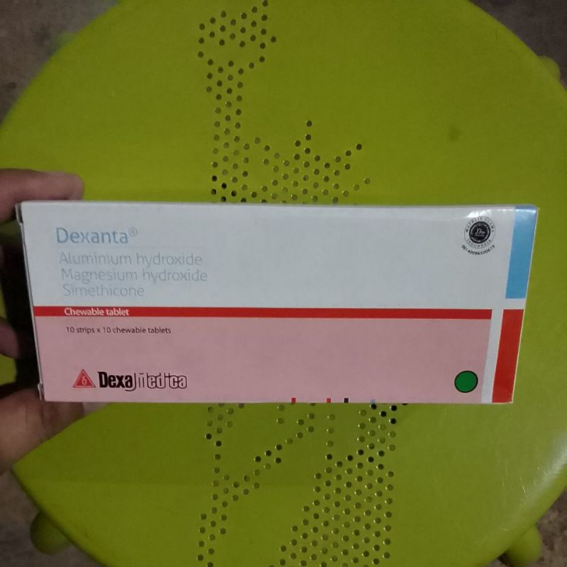 Dexanta® Tablet (Obat Asam Lambung, Kembung, Nyeri Ulu Hati, Maag)