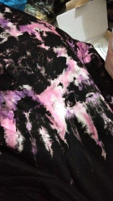 Pilih Warna Turis Disti Gamis Kaos Pelangi Tiedye Batik Td2