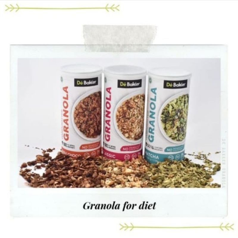 

DE BAKKER HANDCRAFTED GRANOLA