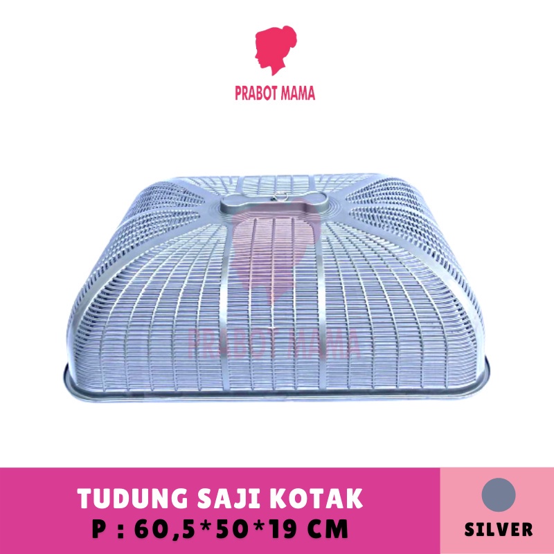 Tudung Saji Besar Kotak - Oval Sedang / Tudung Saji Plastik / Tutup Makanan