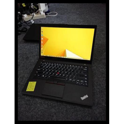 STOK TERBATAS Lenovo Thinkpad T450s T450 core i5-5300U SSD laptop ultrabook bisnis CUCI GUDANG