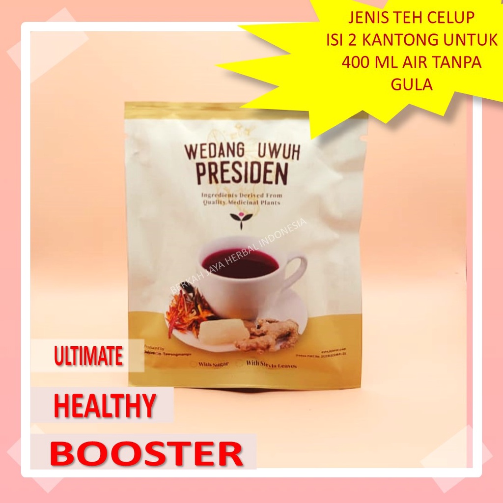 

TEH CELUP Badan segar isi 2 kantong teh celup untuk 400 ml gelas besar menyehatkan badan dengan standar kemasan tinggi dari flexypack untuk menjaga kualitas produk Ultimate Healthy Booster