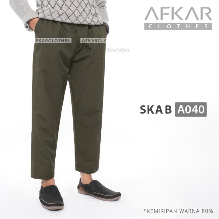 Sirwal Pria Dewasa Bahan Katun Polos Terjangkau