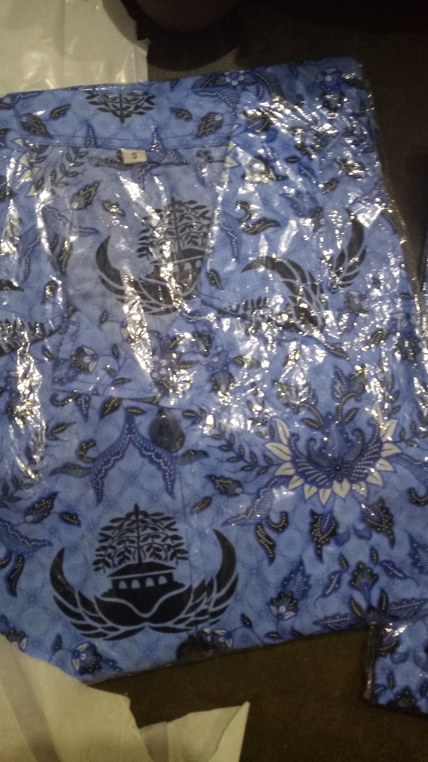 Seragam Batik Korpri Jumbo Lapis Puring Bahan Katun