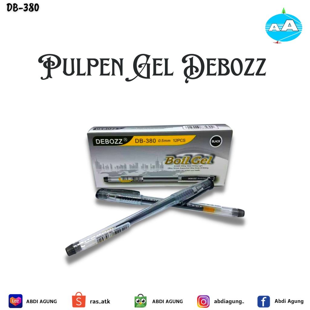 

Pulpen Gel DEbozz DB-380/pack