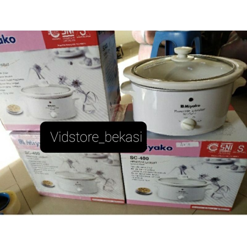 MIYAKO SC-400 SLOW Cooker/Slow Cooker 3 liter
