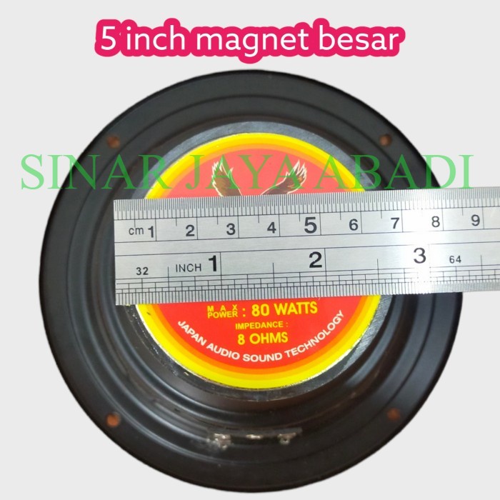 SPEAKER ELSOUND 5 INCH MAGNET BESAR