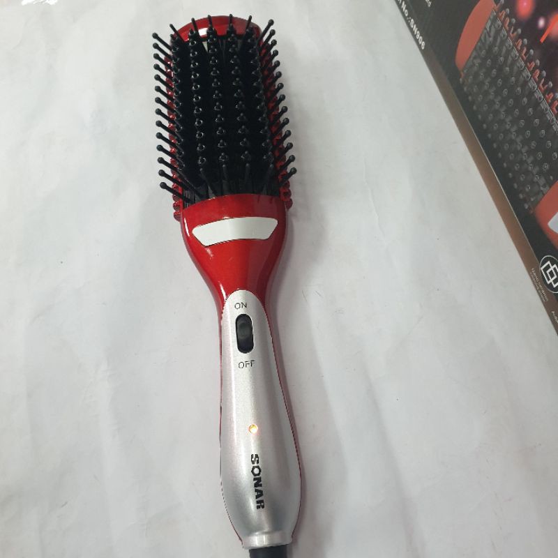 Catok sisir sonar sn-906 Alat Catokan sisir panas murah Rebonding Lurus dan brush curly keriting