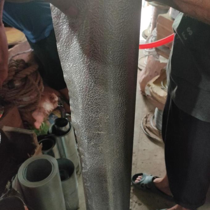 +++++] Seng talang bahan alkan kulit jeruk tinggi 120 cm 0,45mm meteran