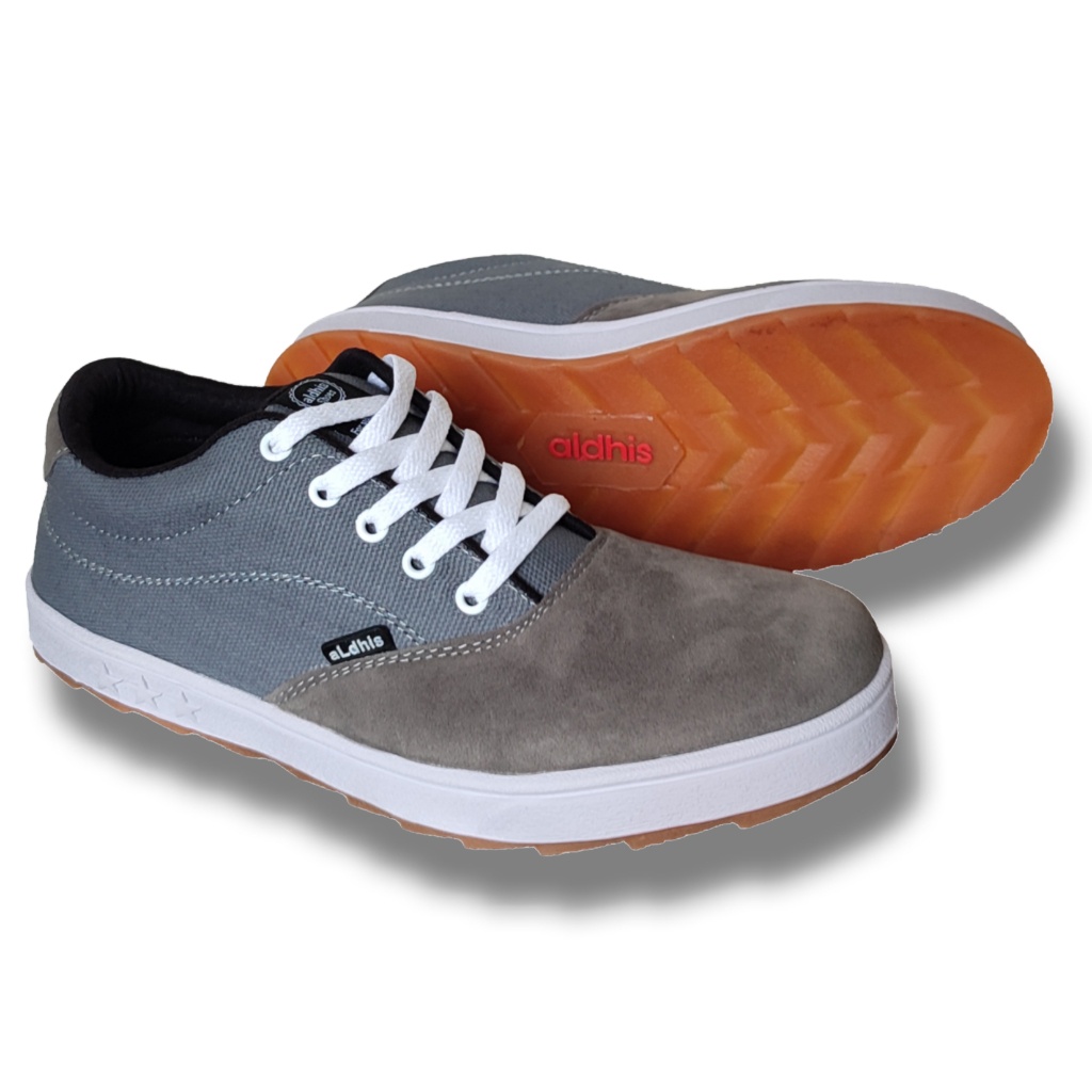 Sepatu Pria Original Sneakers Cowok Keren Buat Gaya Spatu Kets Casual Murah Aldhis SG1