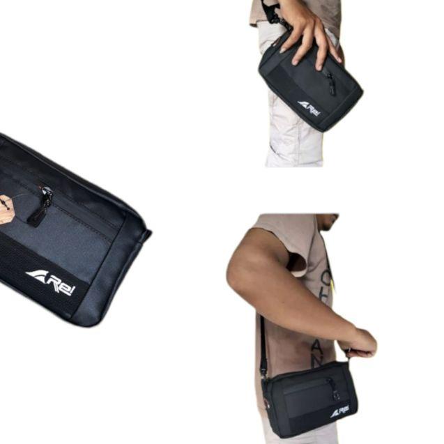 Clutch Pria Hand Bag Pria Wanita AREI Anti Air Pouch Tas Tangan Tas Selempang Pria Rei Noris Waterpr