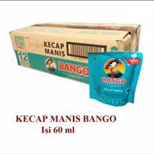 Kecap Bango 60 ml Kecap Manis Refil Eceran 3000