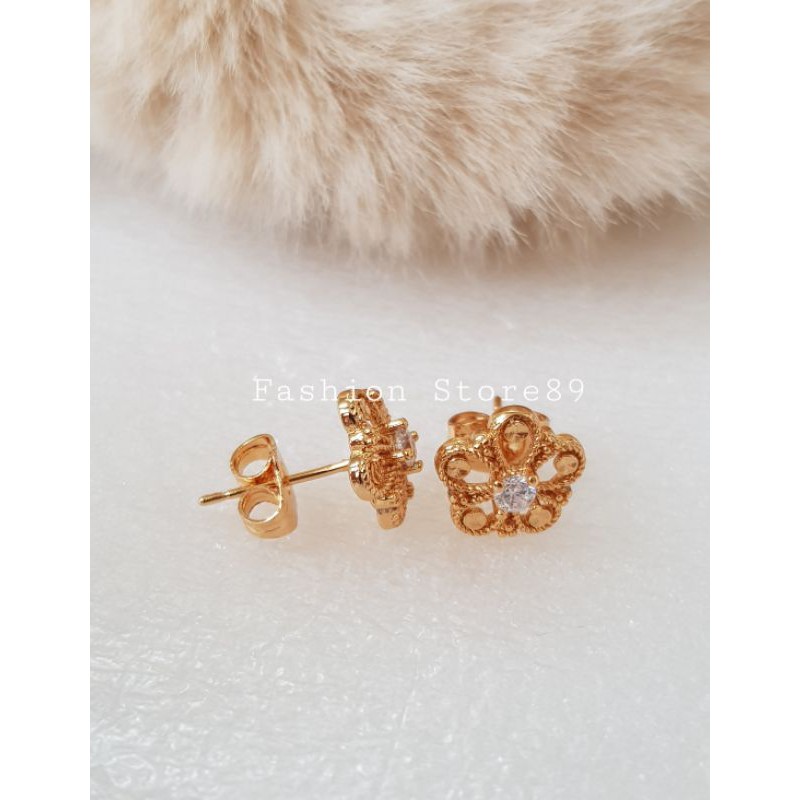 Anting Bunga Anting Tusuk motif bunga cantik xuping import