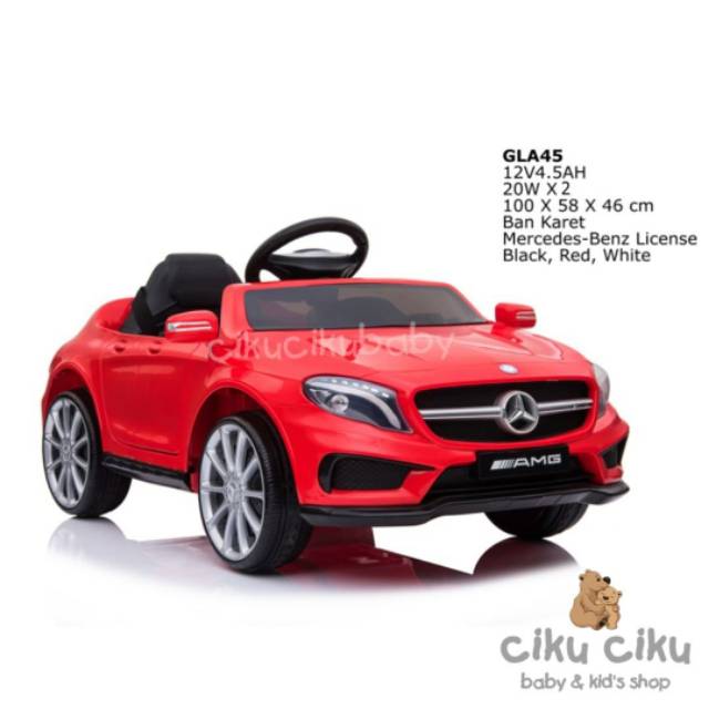 Mobil Mainan AKI GLA 45 Lisensi mobil aki mainan anak