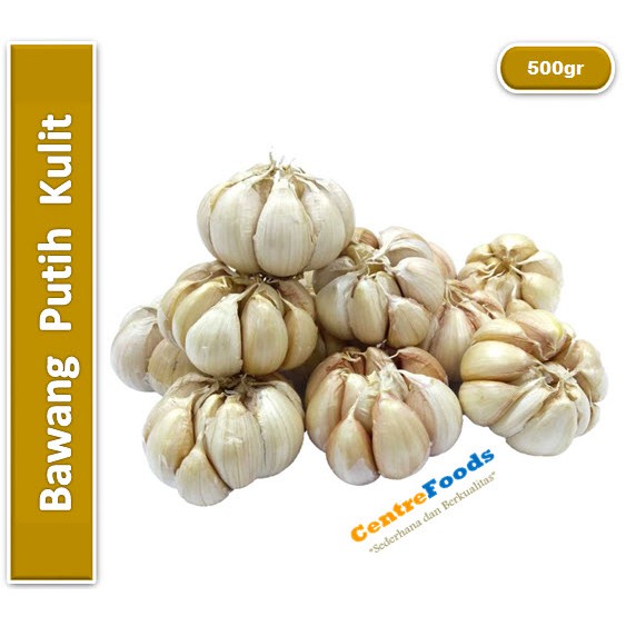 

Bawang Putih Kulit | Garlic [ Berat 0.5kg / 500gr ]