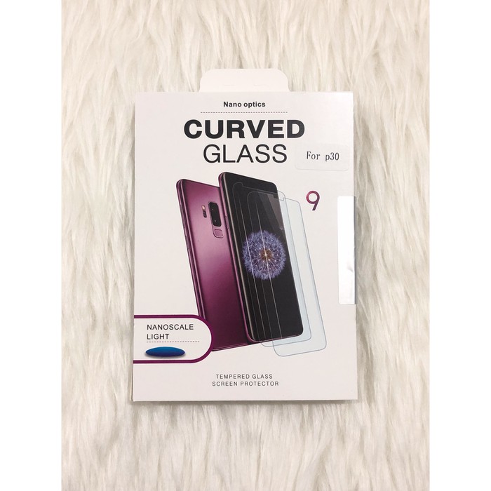 HUAWEI P30 UV NANO OPTICS LIQUID TEMPERED GLASS FULL COVER