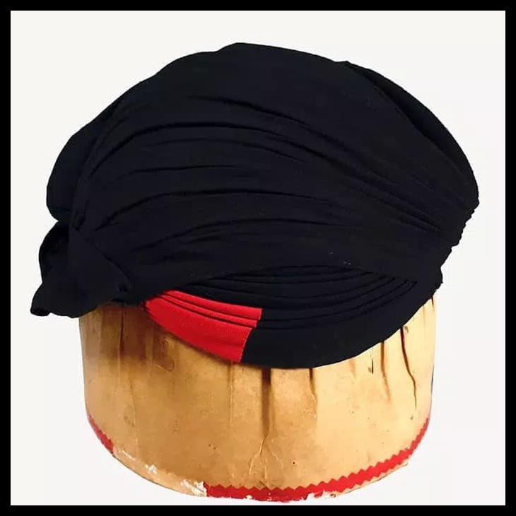 Free Ongkir Blangkon Jogja Model Kedu Jebehan Warna Hitam Bisa Di Lipat