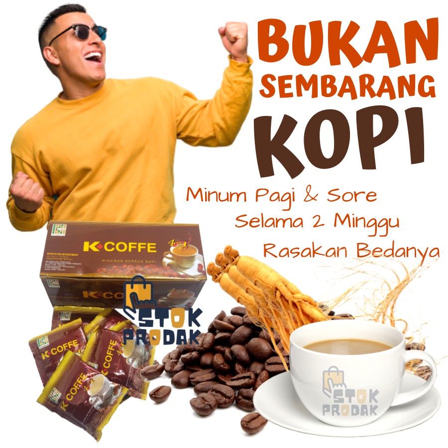 K Link Coffee 4 In 1 Kopi Ginseng Pilihan Pasutri Shopee Indonesia