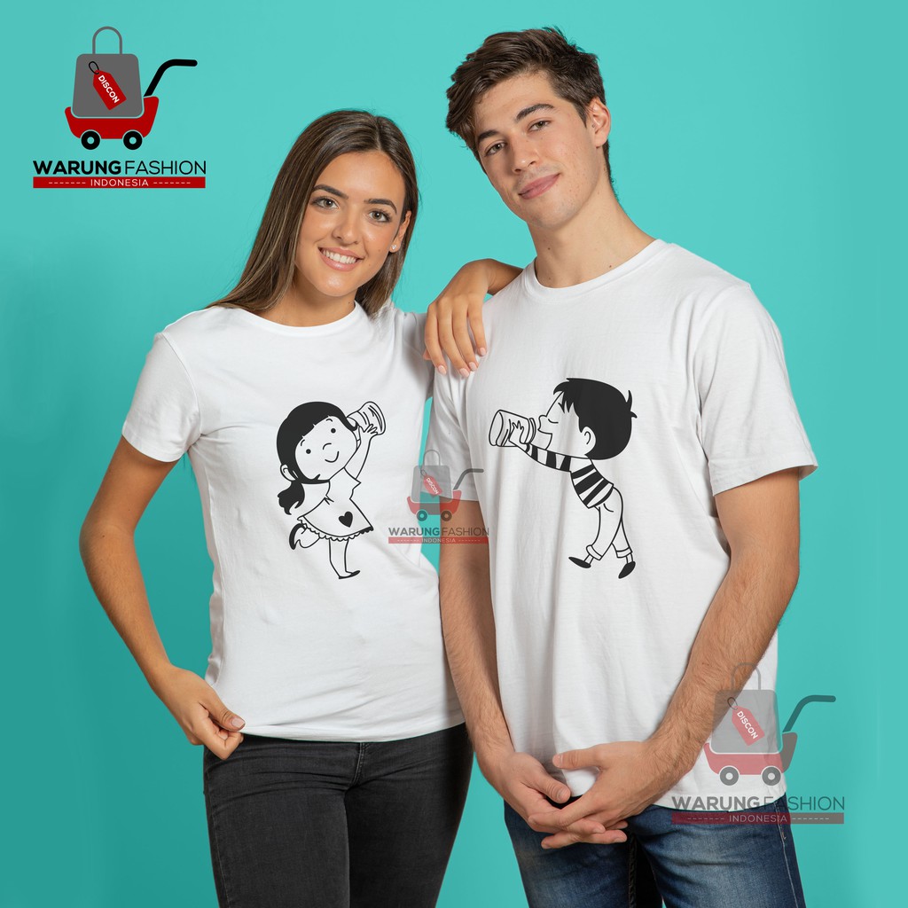 Kaos Couple / Baju Couple / Kaos Pasangan / Baju Pasangan BIGSIZE JUMBO M L XL XXL XXXL XXXXL XXXXXL