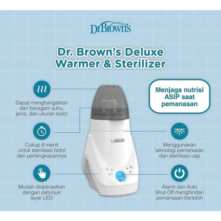 Dr Brown's Deluxe Elec Warmer AC148