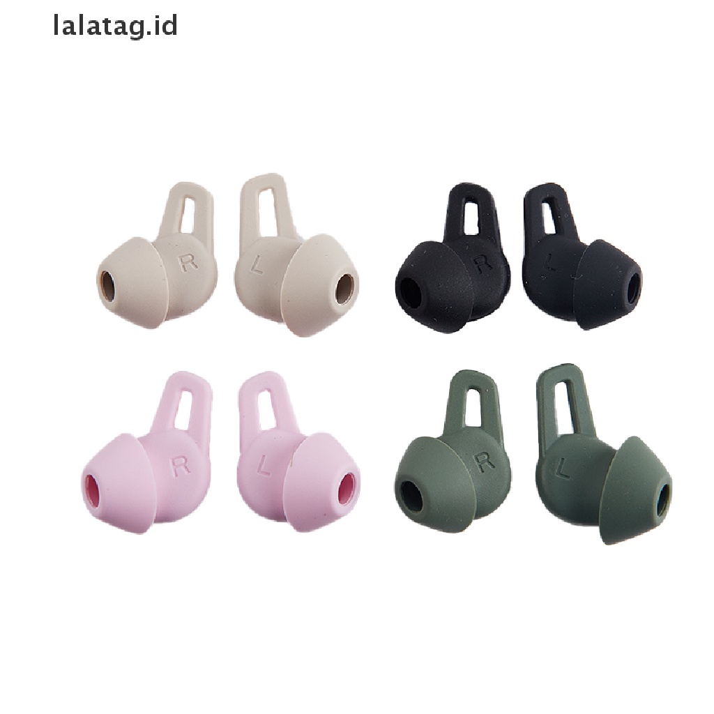 (lalatag) 6pcs / Set Pad / Bantalan Eartips Bahan Silikon Untuk Earphone Huawei Freelace Pro (ID)