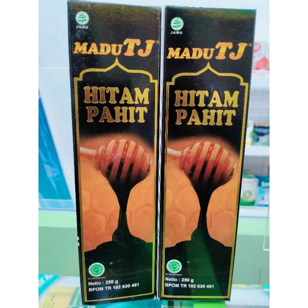 

Madu TJ Hitam Pahit || madu pahit 250gr || propolis || tambahan sambiloto