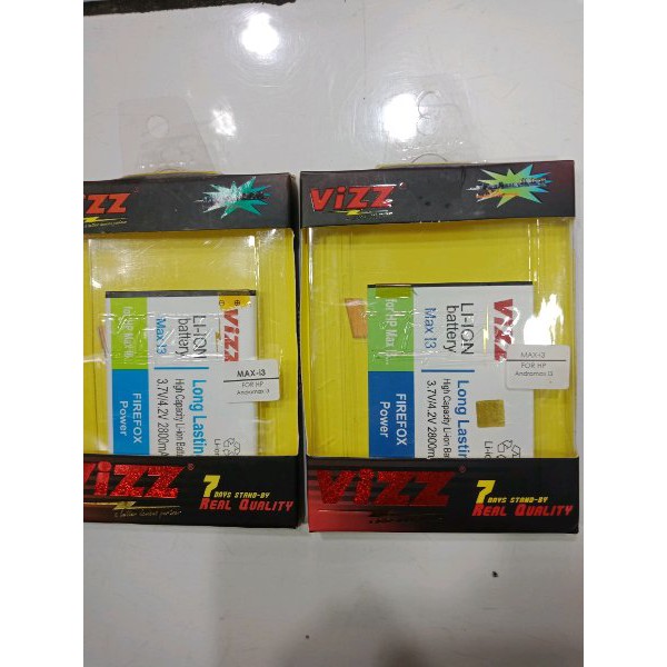 Battery Baterai Vizz Andromax i3 Original Double Power