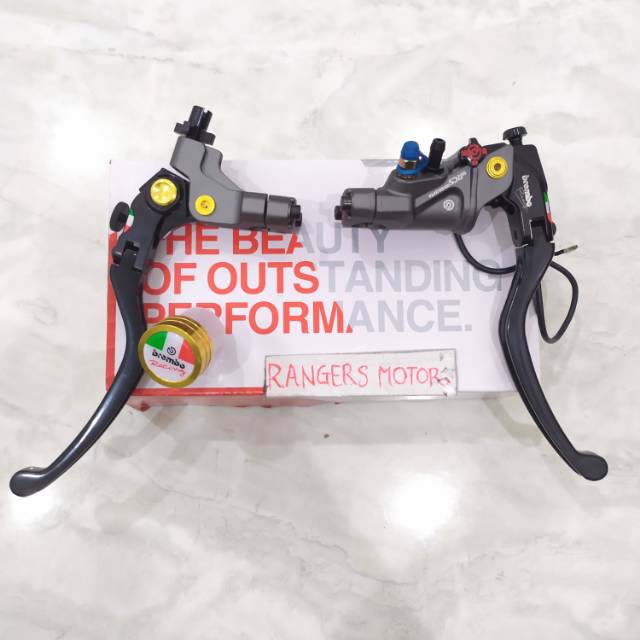 MASTER REM BREMBO RCS 19 CORSA CORTA TABUNG CNC MIO-VARIO-SCOOPY-BEAT-AEROX-LEXY DLL