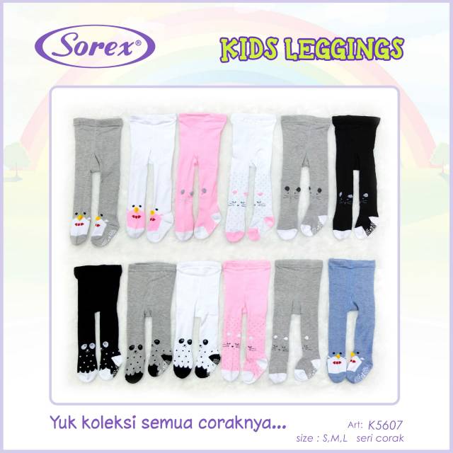 Sorex leging bayi tutup kaki