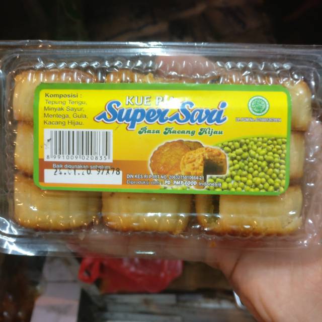 

Kue pia supersari rasa kacang hijau