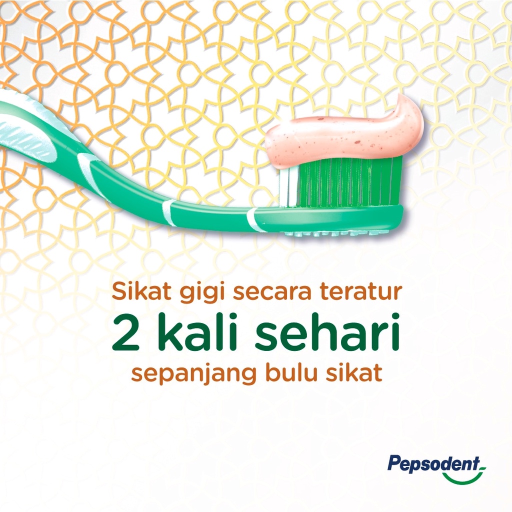 Pepsodent Action 123 Nature Essentials Siwak Pasta Gigi Halal 65gr