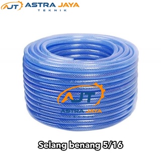 Jual Selang Air Benang Serat Tebal Inch Per Meter Selang Benang