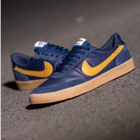 NIKE KILLSHOT X JCREW NAVY BROWN SOL GUM ORIGINAL SNEAKERS PRIA