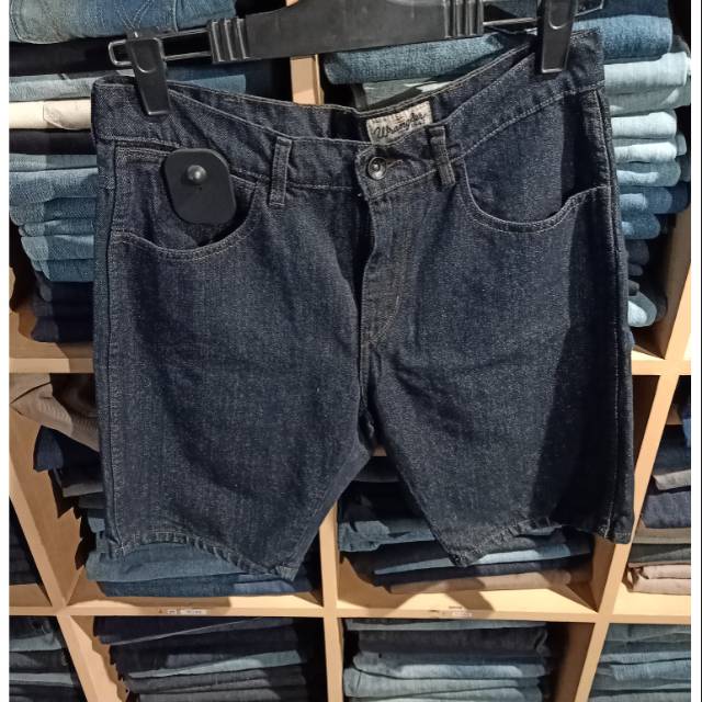 Celana pendek navy wrangler ori