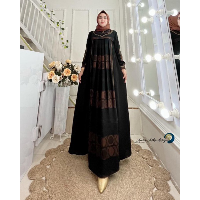 lyodra dress by AURA Aska desain