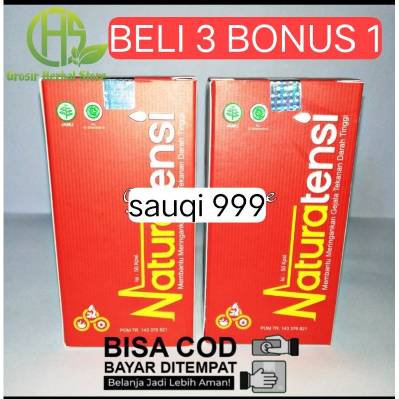 

Naturatensi Herbal Asli Obat Penurun Darah Tinggi (Hipertensi)