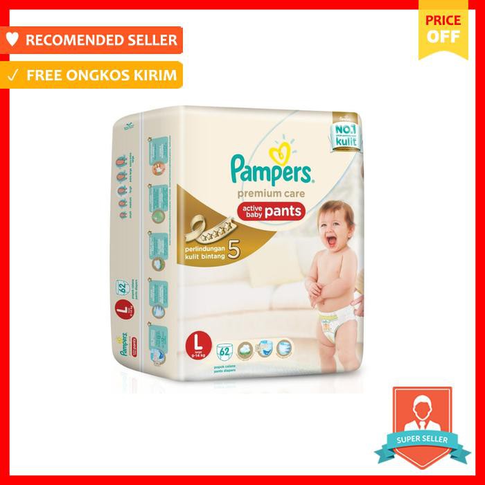 Pampers Premium Care Pants L 62 / L62