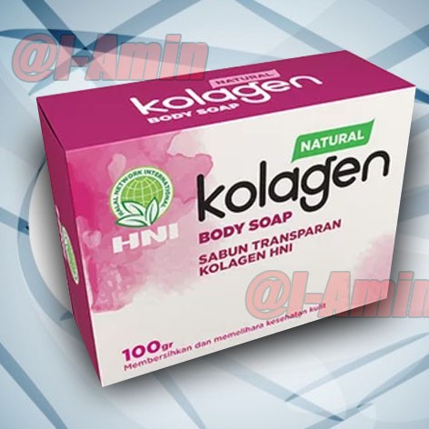 Sabun Kolagen Natural Transparan 100gr