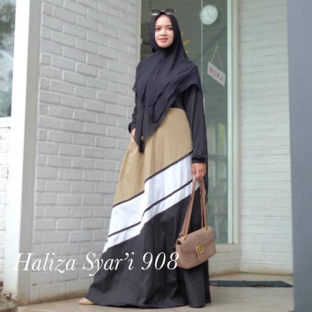 GAMIS HALIZA SYARI 908 GAMIS MODERN