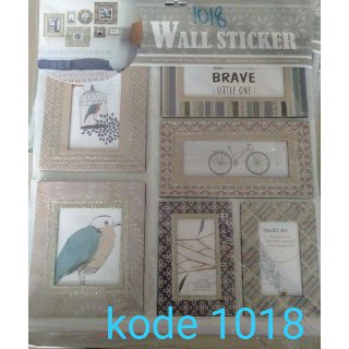 [IMPORT] -  Wall Sticker Dinding Model Frame