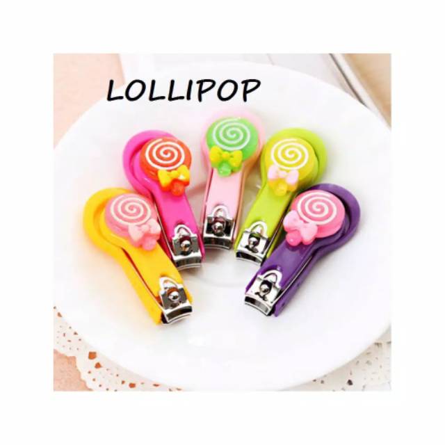 (STOK READY) GUNTING KUKU UNIK BENTUK LOLLYPOP